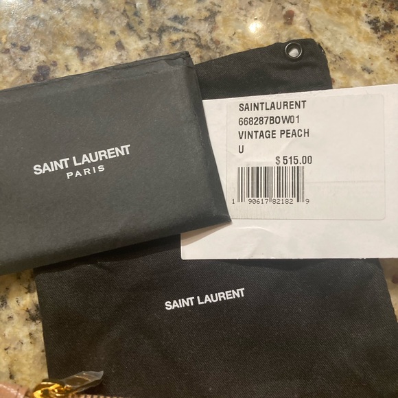 YSL Monogram Slim Leather Wallet - Picture 2 of 5